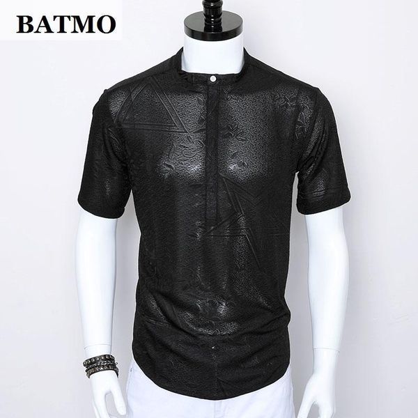 batmo 2021 new arrival summer jacquard casual shirts men,men's fashion shirts ,plus-size -3xl cy721, White;black
batmo 2021 new arrival summer jacquard casual shirts men,men's fashion shirts ,plus-size -3xl cy721, White;black