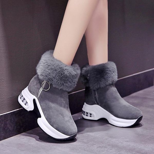 women winter warm fur sneakers platform snow boots women 2020 ankle boots female causal shoes ankle for, Black
women winter warm fur sneakers platform snow boots women 2020 ankle boots female causal shoes ankle for, Black