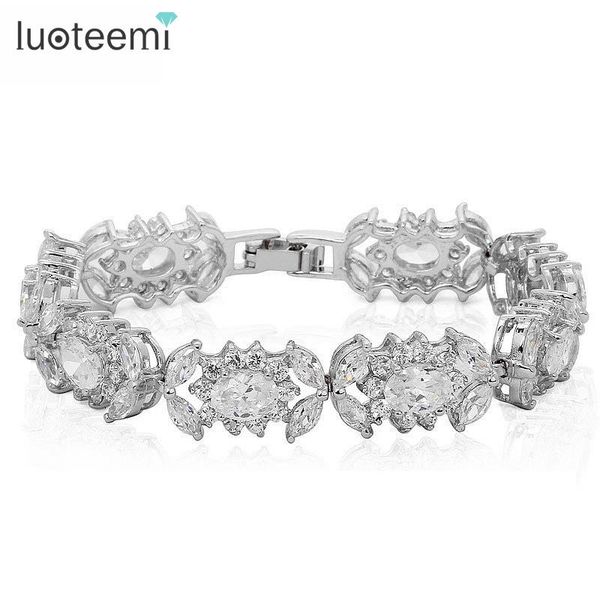 luoteemi white gold-color queen flower design luxury sparkling cubic zirconia bracelet bangle for women wedding jewelry, Black
luoteemi white gold-color queen flower design luxury sparkling cubic zirconia bracelet bangle for women wedding jewelry, Black
