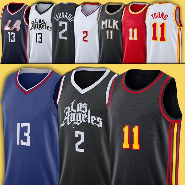 11 trae 2 kawhi young 13 paul leonard george 2021 stitched ncaa men black city clipper basketball jersey, Black;red
11 trae 2 kawhi young 13 paul leonard george 2021 stitched ncaa men black city clipper basketball jersey, Black;red