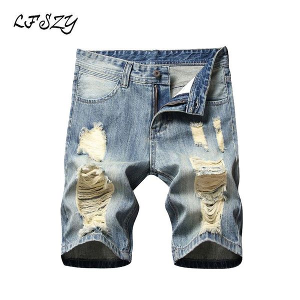 men's shorts 2021 trend personality modis denim high street hole straight five points ripped jeans for men, White;black
men's shorts 2021 trend personality modis denim high street hole straight five points ripped jeans for men, White;black