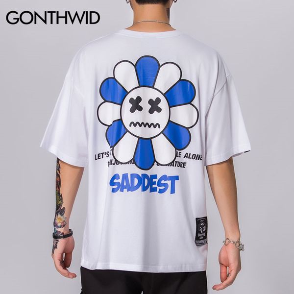 saddest daisy flowers face print short sleeve t shirts streetwear men hip hop harajuku casual tees tshirts fashion, White;black
saddest daisy flowers face print short sleeve t shirts streetwear men hip hop harajuku casual tees tshirts fashion, White;black