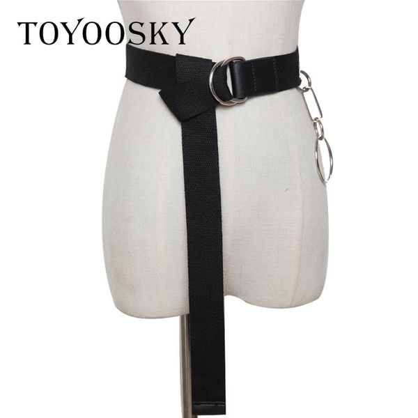 toyoosky women belts fabric double circle buckle long belts for jeans dress all-match for female cinturon mujer, Black;brown
toyoosky women belts fabric double circle buckle long belts for jeans dress all-match for female cinturon mujer, Black;brown