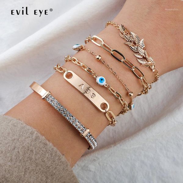 evil eye alloy leaf turkish eye charm bracelet set gold color chain bracelet adjustable fashion jewelry for women girls le5051, Golden;silver
evil eye alloy leaf turkish eye charm bracelet set gold color chain bracelet adjustable fashion jewelry for women girls le5051, Golden;silver