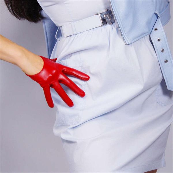 five fingers gloves fashion women 13cm ultra-short leather wrist simulation imitation sheepskin big red 3- pudh13, Blue;gray
five fingers gloves fashion women 13cm ultra-short leather wrist simulation imitation sheepskin big red 3- pudh13, Blue;gray