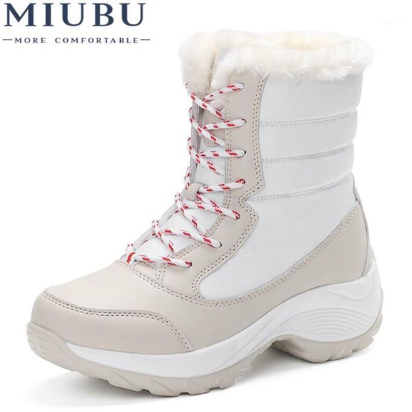 miubu women snow boots winter warm boots thick bottom platform waterproof ankle thick fur cotton shoes size 35-411, Black
miubu women snow boots winter warm boots thick bottom platform waterproof ankle thick fur cotton shoes size 35-411, Black