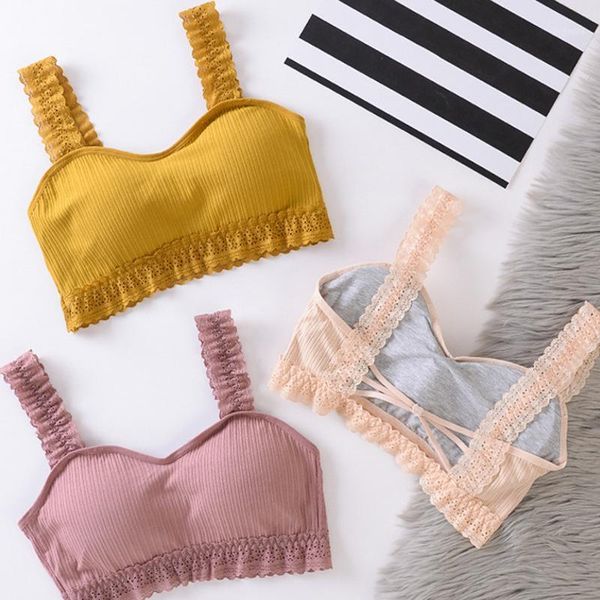 women lace bra female lace bralette strap bra summer ladies cotton slim camis encaje lencero mujer1, Black;white
women lace bra female lace bralette strap bra summer ladies cotton slim camis encaje lencero mujer1, Black;white