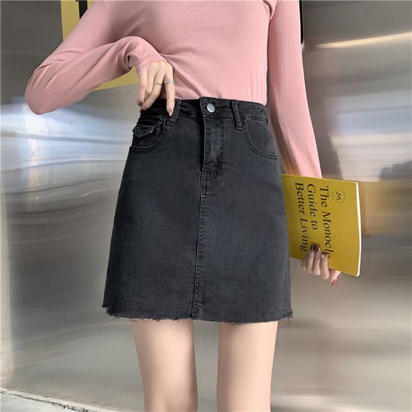 2021 new s-xl 2 colors summer denim waist a line jeans korean style pencil mini women's skirts (z5001) dy8c, Black
2021 new s-xl 2 colors summer denim waist a line jeans korean style pencil mini women's skirts (z5001) dy8c, Black