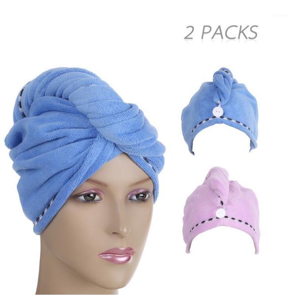 towel quick dry hair drying towels soft microfiber bath shower water-absorbent wrap turban with button for all types1
towel quick dry hair drying towels soft microfiber bath shower water-absorbent wrap turban with button for all types1
