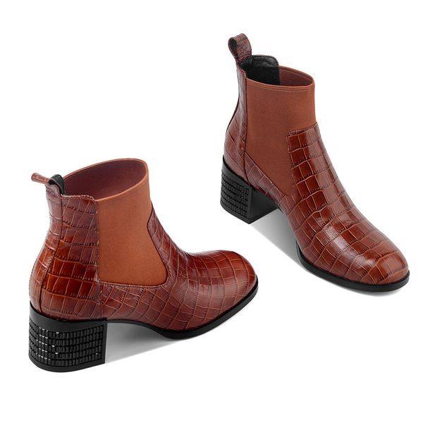 2021 new women's genuine ladies'shoes thick heels toe foot autumn winter boots woman 08mb, Black
2021 new women's genuine ladies'shoes thick heels toe foot autumn winter boots woman 08mb, Black