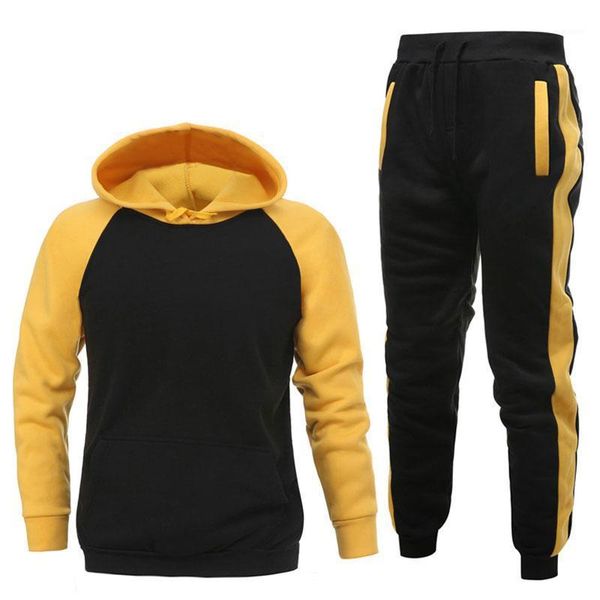 autumn winter brand two pieces sets patchwork thick hoodies tracksuit men/women sportswear gyms fitness training sweatshirts1, Gray
autumn winter brand two pieces sets patchwork thick hoodies tracksuit men/women sportswear gyms fitness training sweatshirts1, Gray
