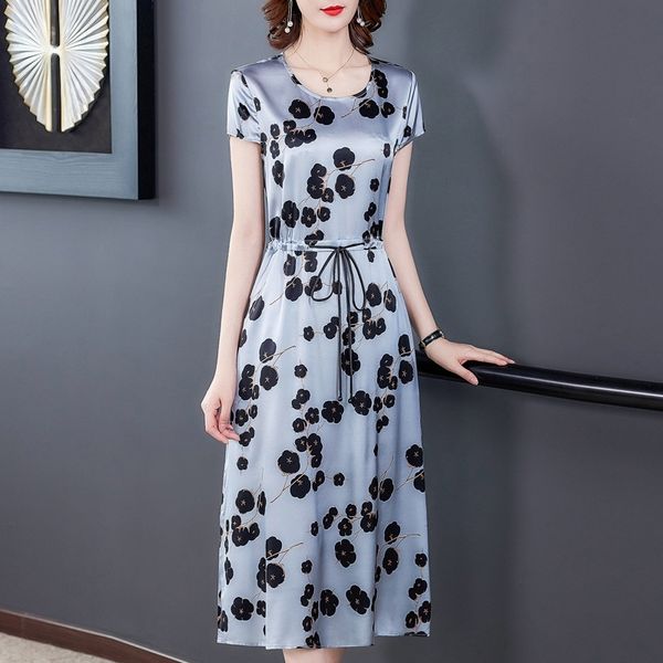 v3teq 2020 new summer fashion korean style dresslace-up women's waist dress dresssilk elegant ebmxs silk mid-length short sleeve dress, Black;gray
v3teq 2020 new summer fashion korean style dresslace-up women's waist dress dresssilk elegant ebmxs silk mid-length short sleeve dress, Black;gray