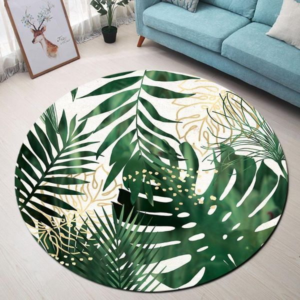 tropical plant round carpets for living room green leaves printed parlor bedroom chair rugs toilet bath decorate non-slip mat1
tropical plant round carpets for living room green leaves printed parlor bedroom chair rugs toilet bath decorate non-slip mat1