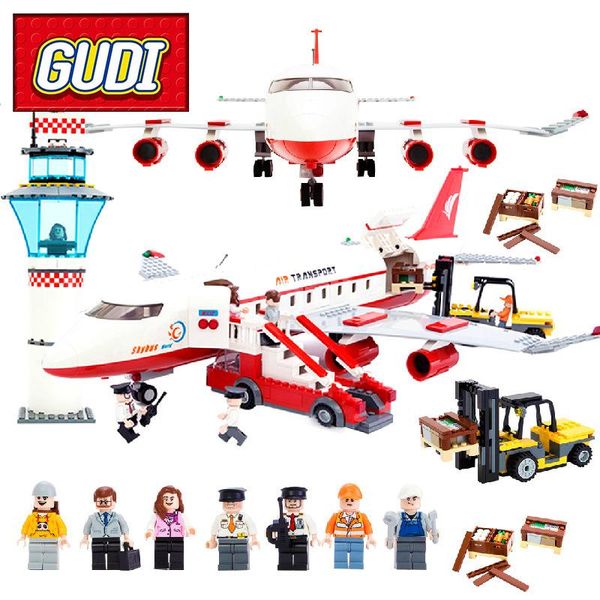 gudi 8913 city passenger airplane building blocks 856pcs kids diy bricks toys for children birthday gift toy brinquedos qyluhg infant2005
gudi 8913 city passenger airplane building blocks 856pcs kids diy bricks toys for children birthday gift toy brinquedos qyluhg infant2005
