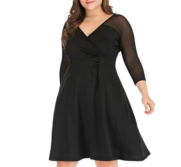 casual dresses women's plus size aline dress v neck long sleeve high waist black midi elegant mesh transparent party, Black;gray
casual dresses women's plus size aline dress v neck long sleeve high waist black midi elegant mesh transparent party, Black;gray