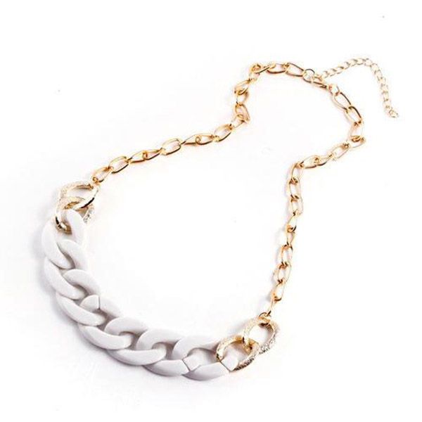 statement necklace for women plastic chain choker necklaces fashion women jewelry long chain necklaces hot, Silver
statement necklace for women plastic chain choker necklaces fashion women jewelry long chain necklaces hot, Silver