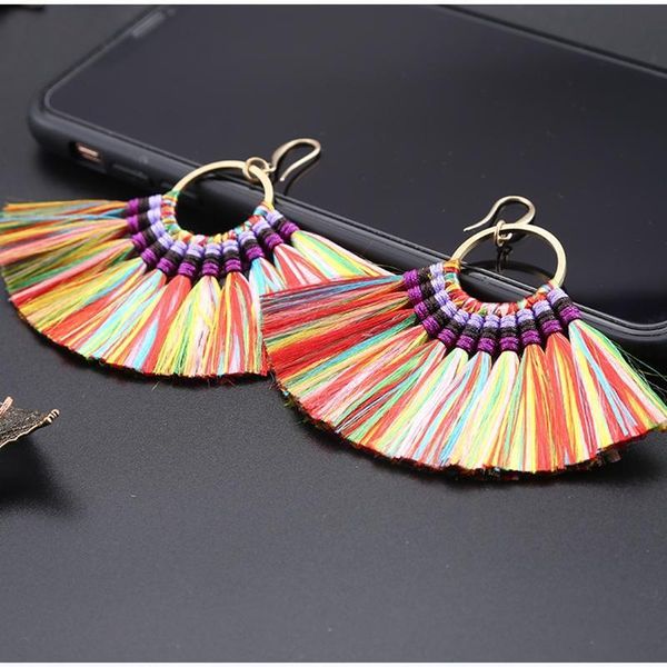 1pair fashion bohemia fan tassel earrings diy jewelry garment decorative accessories craft tassels female personality decoration h jllesz
1pair fashion bohemia fan tassel earrings diy jewelry garment decorative accessories craft tassels female personality decoration h jllesz