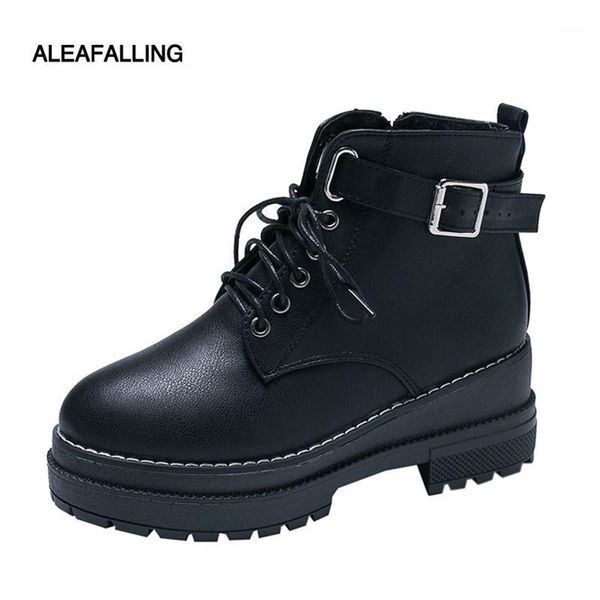aleafalling women winter boots soft leather outdoor warm shoes lace up college girls' thicken bottom boots women shoes awbt2161, Black
aleafalling women winter boots soft leather outdoor warm shoes lace up college girls' thicken bottom boots women shoes awbt2161, Black