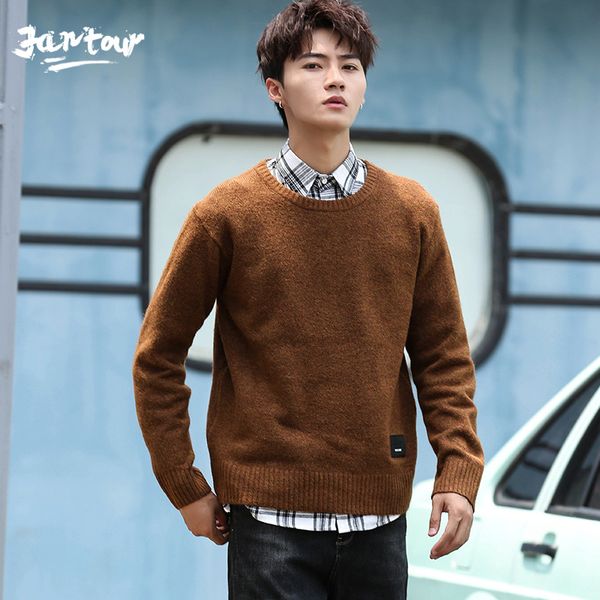 brand sweater men 2020 autumn winter thick fashion long sleeve knitted pullover mens sweater clothes 5 color, White;black
brand sweater men 2020 autumn winter thick fashion long sleeve knitted pullover mens sweater clothes 5 color, White;black