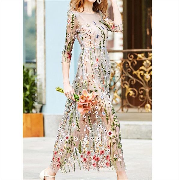 embroidery party dresses runway floral bohemian flower embroidered 2 pieces vintage boho mesh dresses for women vestido, Black;gray
embroidery party dresses runway floral bohemian flower embroidered 2 pieces vintage boho mesh dresses for women vestido, Black;gray