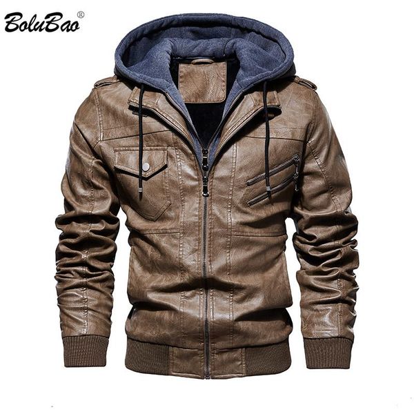 bolubao winter men fashion leather jacket men's brand locomotive leather suede jacket coats pu hooded male, Black
bolubao winter men fashion leather jacket men's brand locomotive leather suede jacket coats pu hooded male, Black