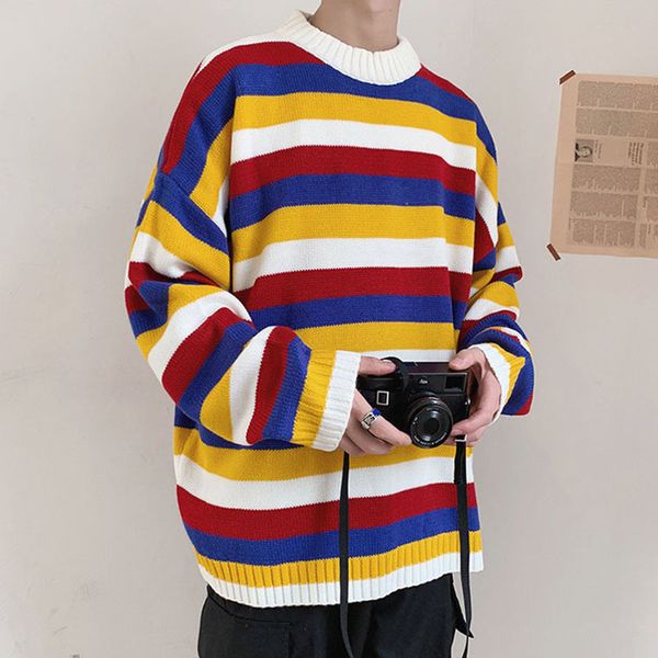 autumn striped casual sweater men o-neck white harajuku long sleeve mens sweaters warm pullover plus size fashion men clothes, White;black
autumn striped casual sweater men o-neck white harajuku long sleeve mens sweaters warm pullover plus size fashion men clothes, White;black