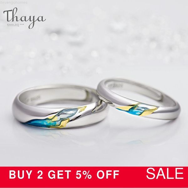 thaya s925 silver couple design rings theothershorestarry for women men resizable symbol love wedding jewelry gifts lj20
thaya s925 silver couple design rings theothershorestarry for women men resizable symbol love wedding jewelry gifts lj20