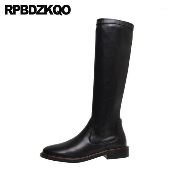 round toe chunky equestrian black long tall chinese shoes riding ankle brand women winter boots genuine leather
round toe chunky equestrian black long tall chinese shoes riding ankle brand women winter boots genuine leather