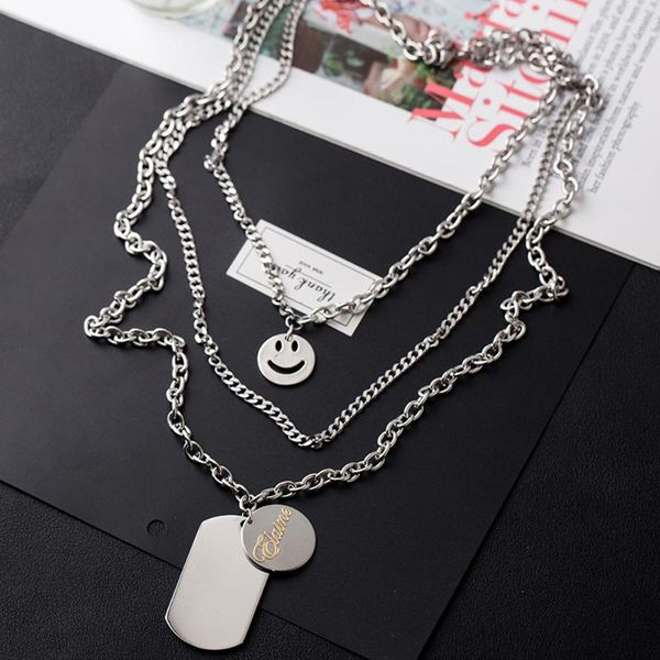 pendant necklaces arrival personality cross square metal multilayer hip hop long link curb chain cool simple necklace women men jewelry gift, Silver
pendant necklaces arrival personality cross square metal multilayer hip hop long link curb chain cool simple necklace women men jewelry gift, Silver