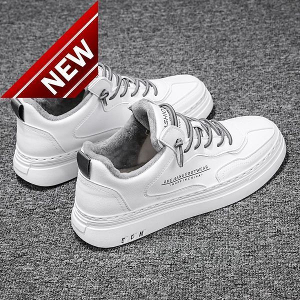 men's 2021 new trend small white board leisure thickened lazy cotton plush warm trendy shoes in winter, Black
men's 2021 new trend small white board leisure thickened lazy cotton plush warm trendy shoes in winter, Black