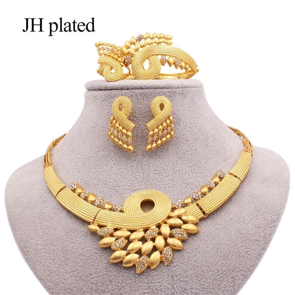 jewelry sets for women gold necklace earrings ring bracelet party african dubai bridal wedding gifts wholesale jewellery set 201222, Slivery;crystal
jewelry sets for women gold necklace earrings ring bracelet party african dubai bridal wedding gifts wholesale jewellery set 201222, Slivery;crystal