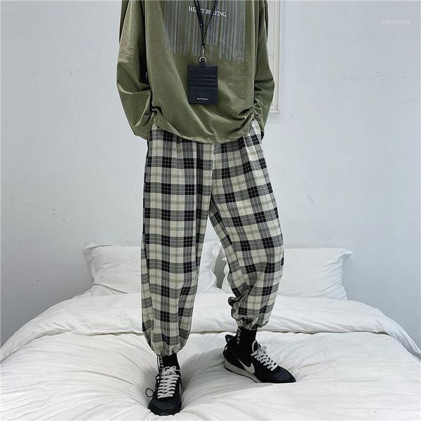 autumn plaid pants men's fashion hit color retro casual pants men streetwear wild loose hip hop straight trousers mens s-3xl1, Black
autumn plaid pants men's fashion hit color retro casual pants men streetwear wild loose hip hop straight trousers mens s-3xl1, Black