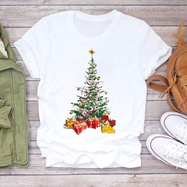 women gift tree holiday fashion 90s style merry christmas print lady t shirts t shirt ladies graphic female tee shirt, White
women gift tree holiday fashion 90s style merry christmas print lady t shirts t shirt ladies graphic female tee shirt, White