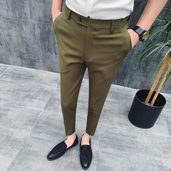 fashion solid pants casual streetwear suit pant long trousers men clothing 8 colour pantalon homme korean office trousers men, Black
fashion solid pants casual streetwear suit pant long trousers men clothing 8 colour pantalon homme korean office trousers men, Black