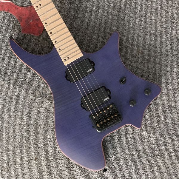 factory quality made brass saddle bridge flamed maple blue headless electric guitar guitarra all color available guitars
factory quality made brass saddle bridge flamed maple blue headless electric guitar guitarra all color available guitars