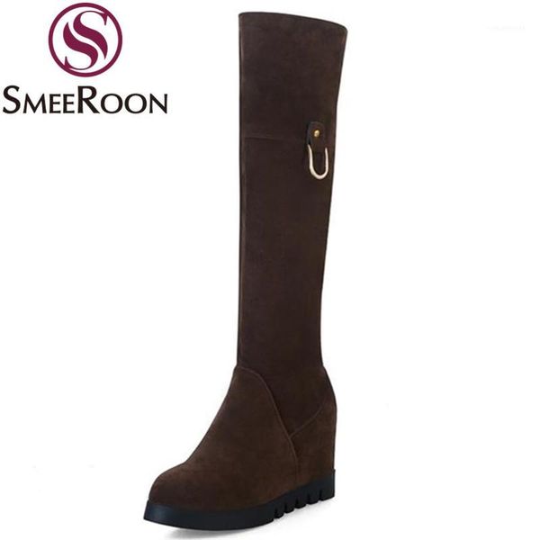 boots smeeroon knee high ladies restoring round toe height increasing winter good quality heels woman shoes1, Black
boots smeeroon knee high ladies restoring round toe height increasing winter good quality heels woman shoes1, Black
