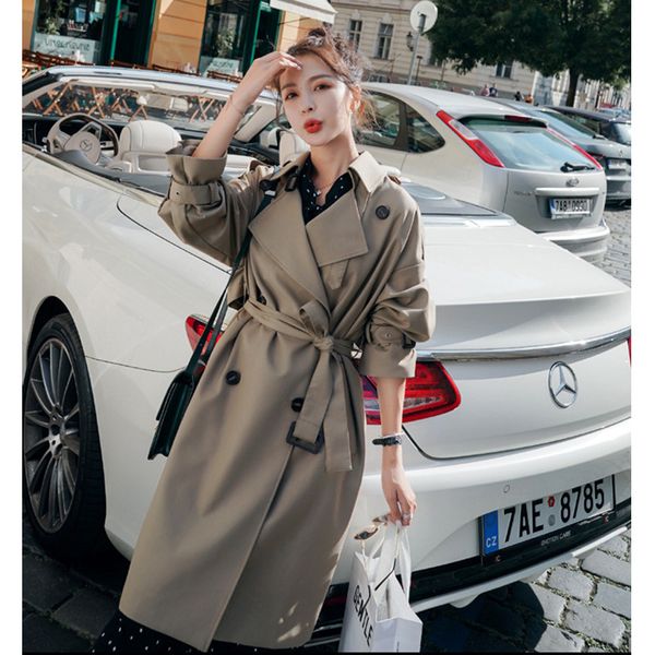 2021 new oversize trench coat for women spring korean casual double breasted coats woman streetwear long windbreaker with belt y167 lol5, Tan;black
2021 new oversize trench coat for women spring korean casual double breasted coats woman streetwear long windbreaker with belt y167 lol5, Tan;black