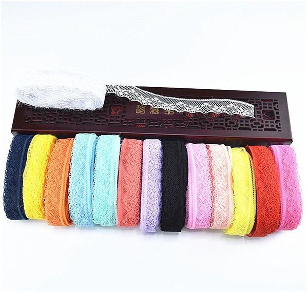 10yards african lace fabric white lace ribbon 1.8cm diy jewelry/ clothing/wedding decorations/french lace fabric tr jllftd, Pink;blue
10yards african lace fabric white lace ribbon 1.8cm diy jewelry/ clothing/wedding decorations/french lace fabric tr jllftd, Pink;blue
