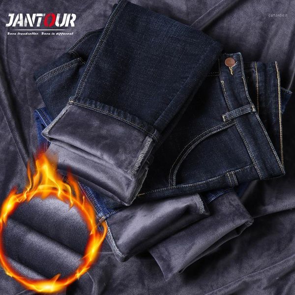 men's jeans jantour 2021 winter warm business casual elasticity thick slim denim pants brand trousers black plus size 401, Blue
men's jeans jantour 2021 winter warm business casual elasticity thick slim denim pants brand trousers black plus size 401, Blue