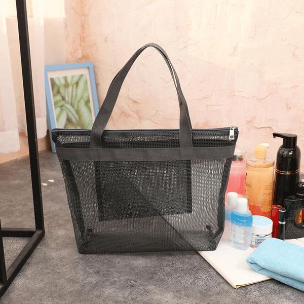 travel big cosmetic makeup bag mesh bathroom wash storage bags portable handbag beach bag kitchen garlic ginger
travel big cosmetic makeup bag mesh bathroom wash storage bags portable handbag beach bag kitchen garlic ginger