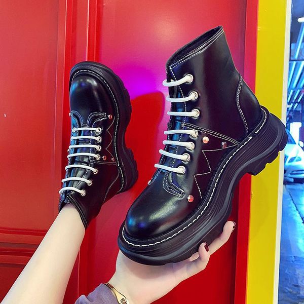 autumn and winter women's shoes catwalk boots trend fashion stars the same short women, Black
autumn and winter women's shoes catwalk boots trend fashion stars the same short women, Black