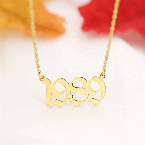 chains rose gold special year 1992 1995 1998 1999 necklace custom old english number pendant women men jewelry birthday gift, Silver
chains rose gold special year 1992 1995 1998 1999 necklace custom old english number pendant women men jewelry birthday gift, Silver