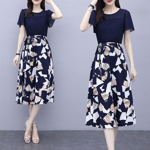 fake two piece dress for women 2020 summer new large size skin covering show leather coat leather coatthin lotus leaf sleeve chiffon printed, Black;gray
fake two piece dress for women 2020 summer new large size skin covering show leather coat leather coatthin lotus leaf sleeve chiffon printed, Black;gray