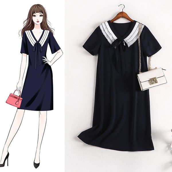 summer short-sleeve to-line bigger size 6l long female loose chiffon dress 10542 4mrw, Black;gray
summer short-sleeve to-line bigger size 6l long female loose chiffon dress 10542 4mrw, Black;gray
