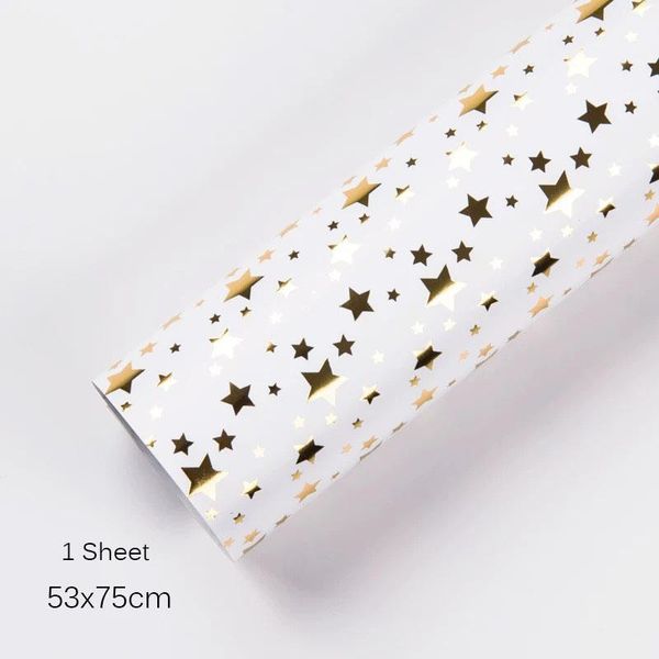 gift wrap gold foil paper for diy box packing large size 53*75cm wedding flower packaging decorations
gift wrap gold foil paper for diy box packing large size 53*75cm wedding flower packaging decorations