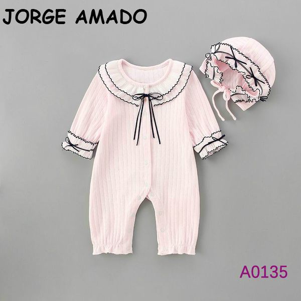 2020 autumn new baby girl romper black bow pink long sleeve princess one piece overalls wiht cap newborn clothes 0-2y e0135, Blue
2020 autumn new baby girl romper black bow pink long sleeve princess one piece overalls wiht cap newborn clothes 0-2y e0135, Blue