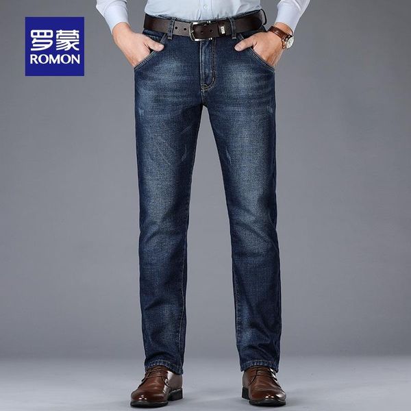 romon 2020 winter men's jeans velvet-lined thickened warm casual pants fashion loose straight pants 9k095376, Blue
romon 2020 winter men's jeans velvet-lined thickened warm casual pants fashion loose straight pants 9k095376, Blue