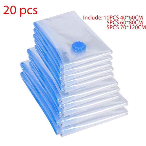 20 pcs/lot home vacuum bag for clothes zip lock storage bag with valve transparent border foldable compressed closet organizer y200714, Blue;pink
20 pcs/lot home vacuum bag for clothes zip lock storage bag with valve transparent border foldable compressed closet organizer y200714, Blue;pink