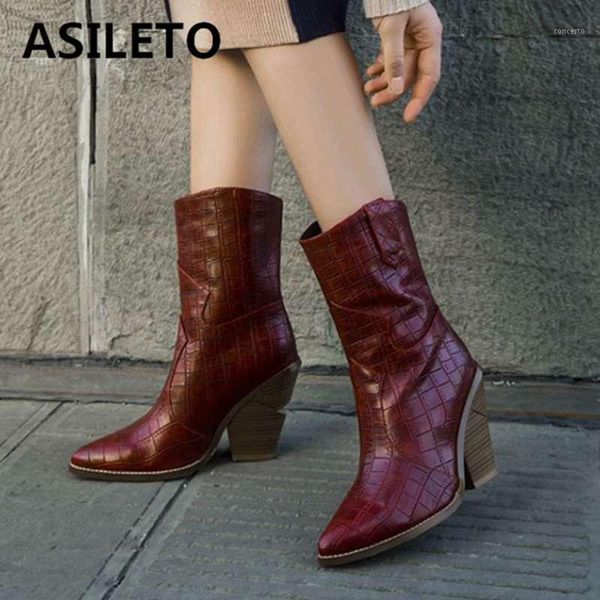 asileto vintage western ankle boots autumn winter shoes woman booties women high heels leather boots botas feminina bottines1, Black
asileto vintage western ankle boots autumn winter shoes woman booties women high heels leather boots botas feminina bottines1, Black