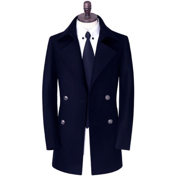 blue casual woolen coat men double breasted trench coats long sleeves overcoat mens cashmere coat casaco masculino england, Black
blue casual woolen coat men double breasted trench coats long sleeves overcoat mens cashmere coat casaco masculino england, Black